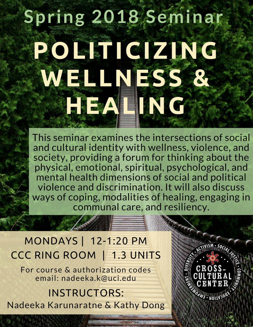 politicizing wellness and healing