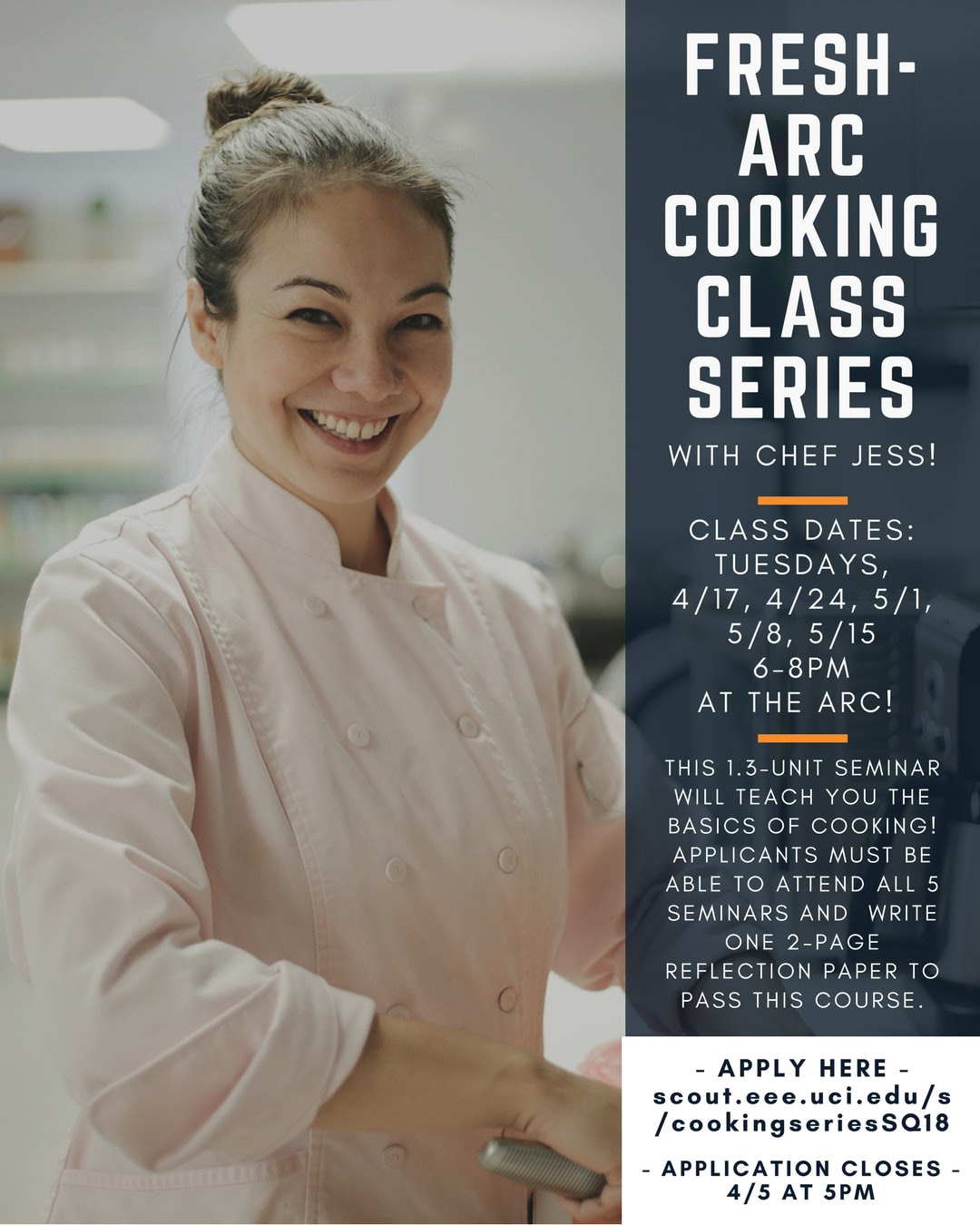 fresh-arc cooking class series